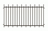Забор исполнение М1