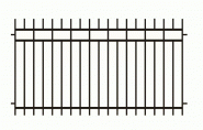 Забор исполнение М2
