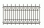 Забор исполнение М4