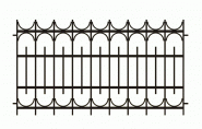 Забор исполнение М10