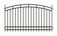 Забор исполнение М14