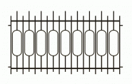 Забор исполнение М21