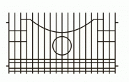 Забор исполнение М22