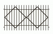 Забор исполнение М23